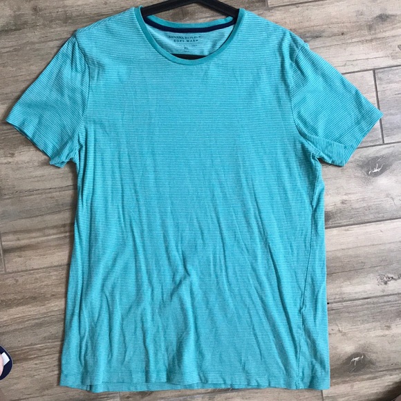 Banana Republic Other - Soft Green Shirt with Small Stripe Banana Republic Other - Soft Green Shirt with Small Stripe